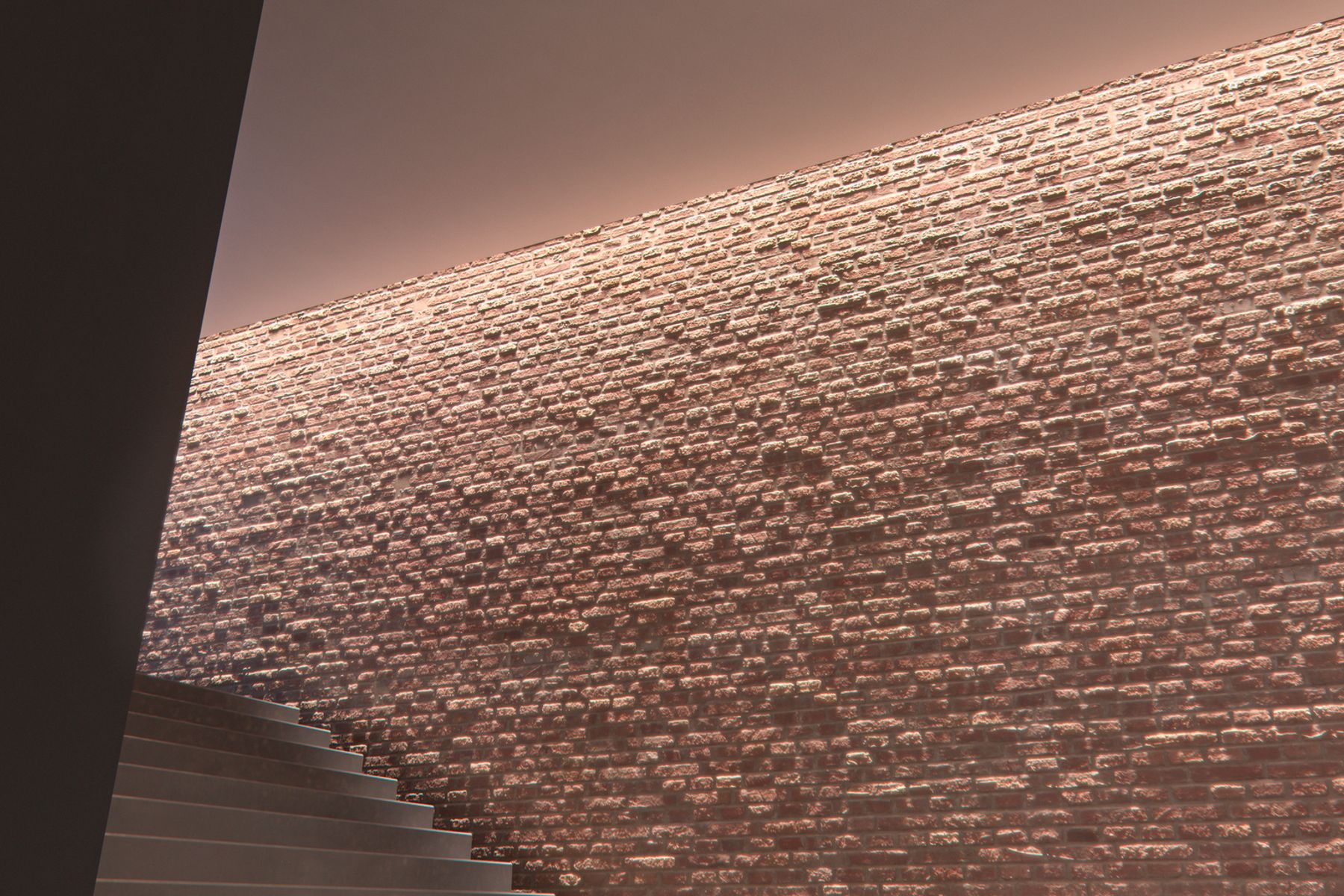 Lightgap emphasises the tactile qualities of architectural materials by making even the finest structures of wood, concrete and rough surfaces such as natural stone clearly visible. Visualisation: Electric Gobo