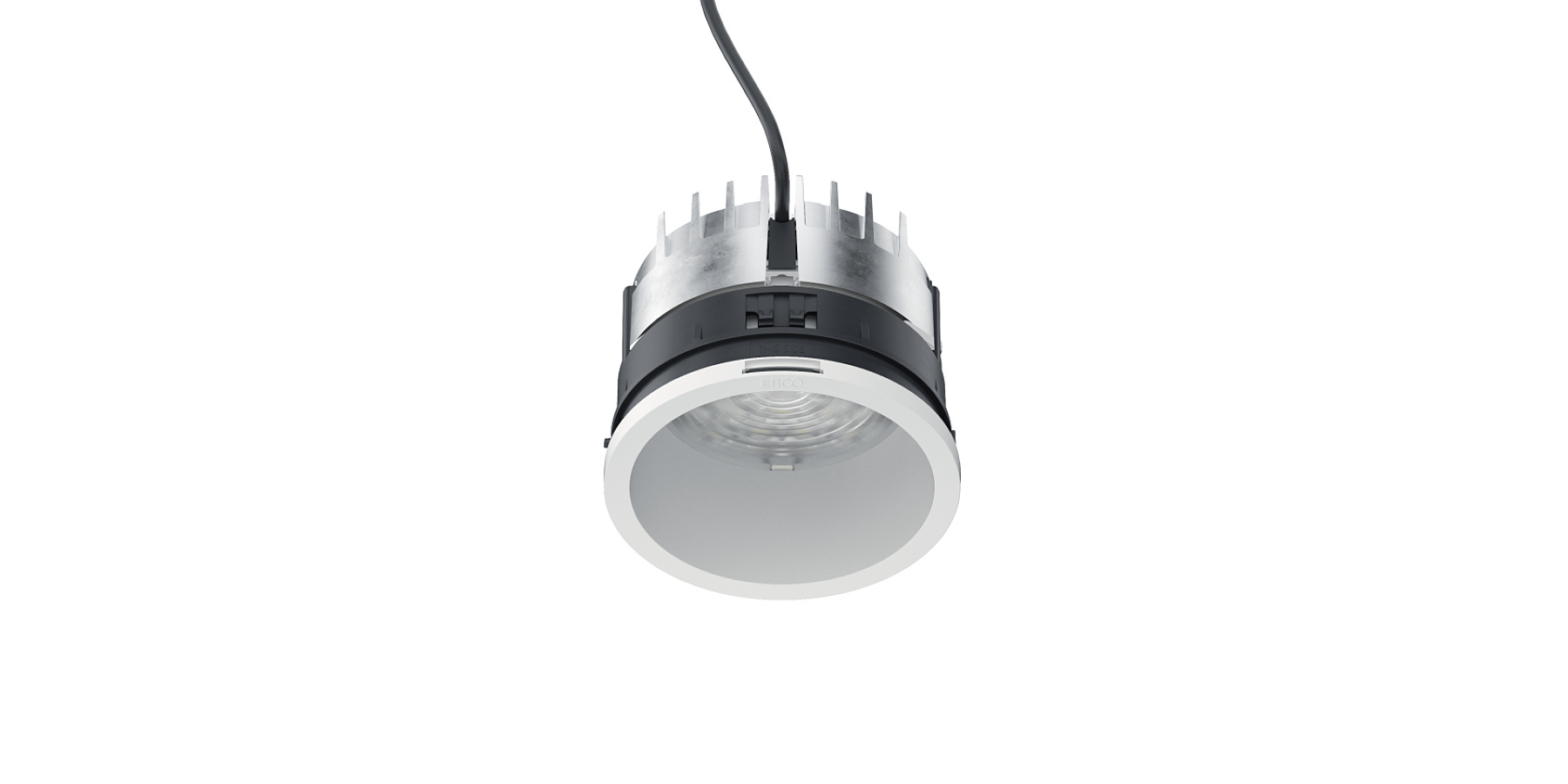 ERCO's Iku Work recessed luminaire for efficient, standard-compliant office lighting.