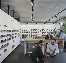 Lowa office and showroom