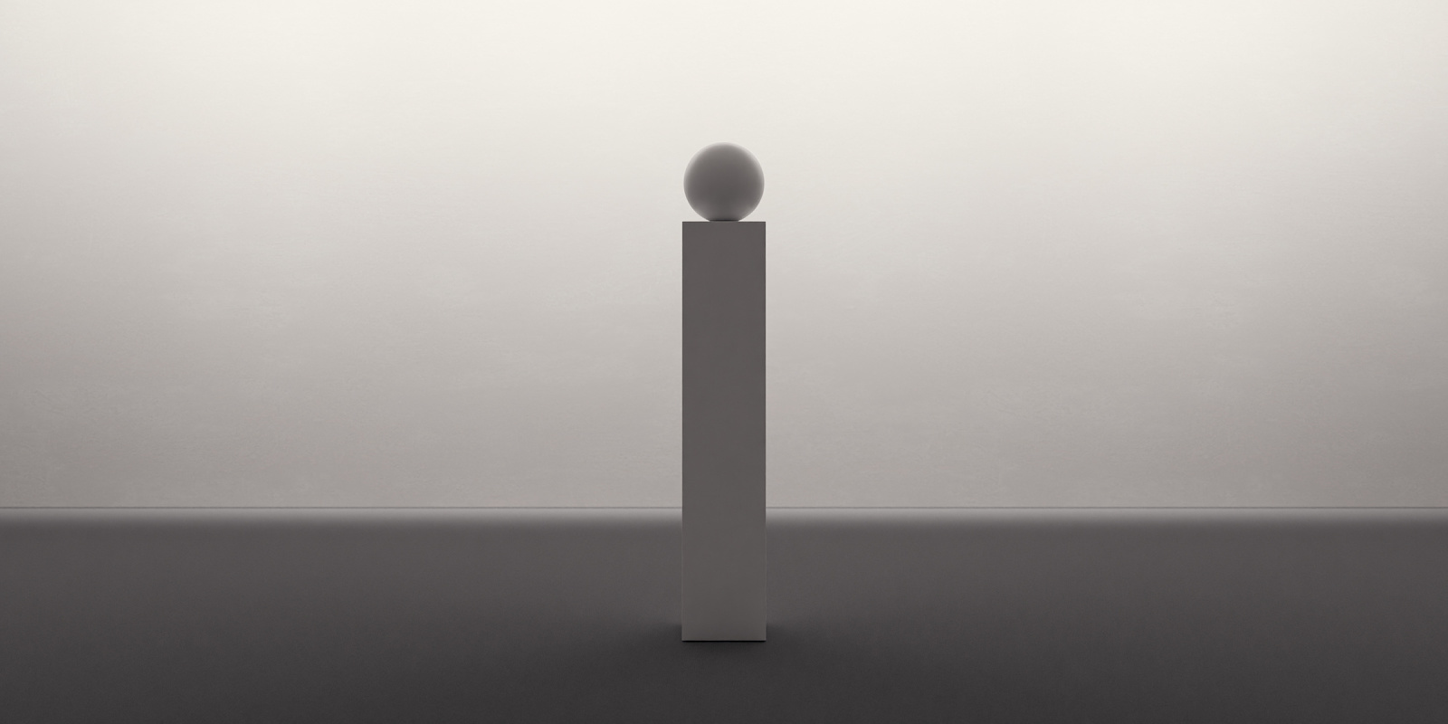 Abstract ERCO luminaire display, minimalist design.