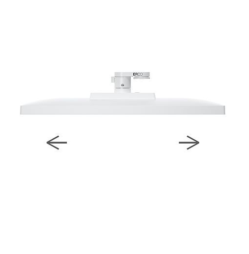 ERCO LED downlight for track, repositionable for flexible office lighting solutions.