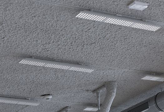 Linear Jilly LED downlights on the Highsnobiety store ceiling, providing high-quality light.