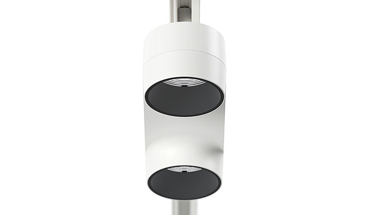 Iku track downlight by ERCO for flexible and efficient general lighting.