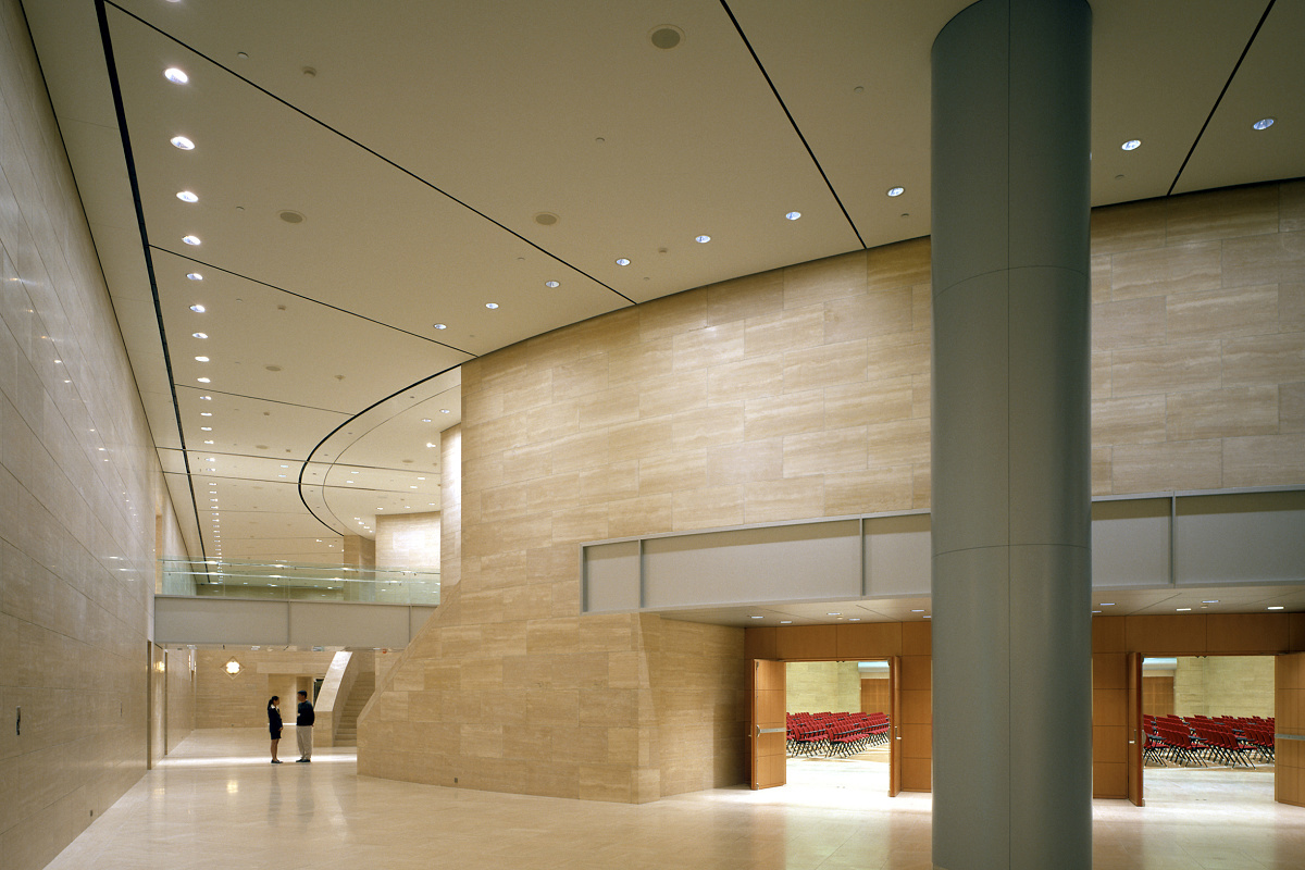 Lightcast LED recessed luminaires in modern architecture, providing an energy-efficient lighting solution.