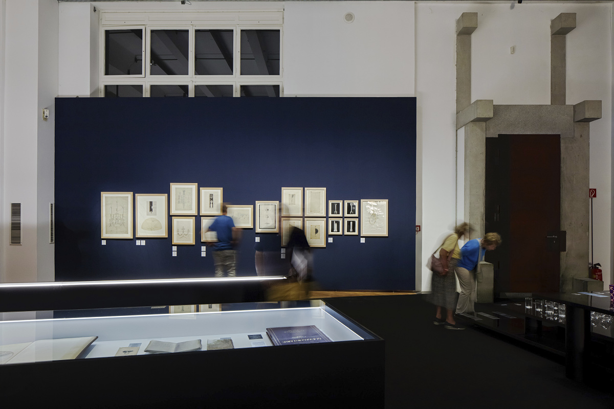 MAK Museum, Vienna: Exhibition illuminated with ERCO LED lighting for precise accents.