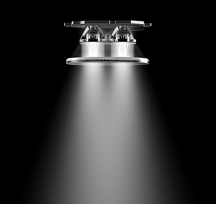 ERCO downlight for office lighting, accent lighting for modern workspaces.