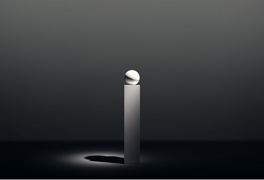 Decorative ERCO luminaire: Sphere on a pedestal, ideal for modern offices and co-working spaces.