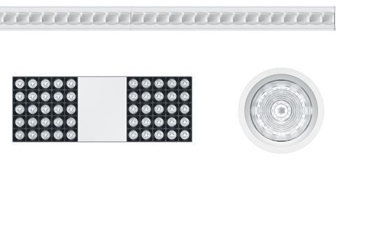 ERCO light structures for modern office lighting, flexible lighting solution.