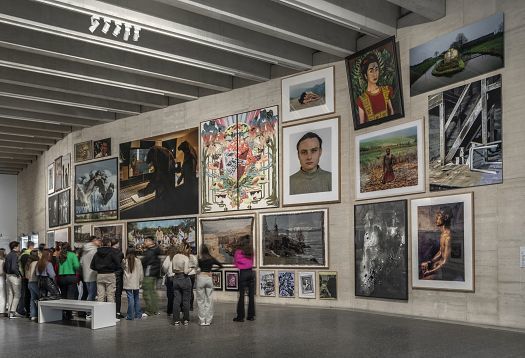 LED lighting at Museo Musac, León, featuring ERCO Eclipse spotlights for flexible, energy-efficient gallery illumination.