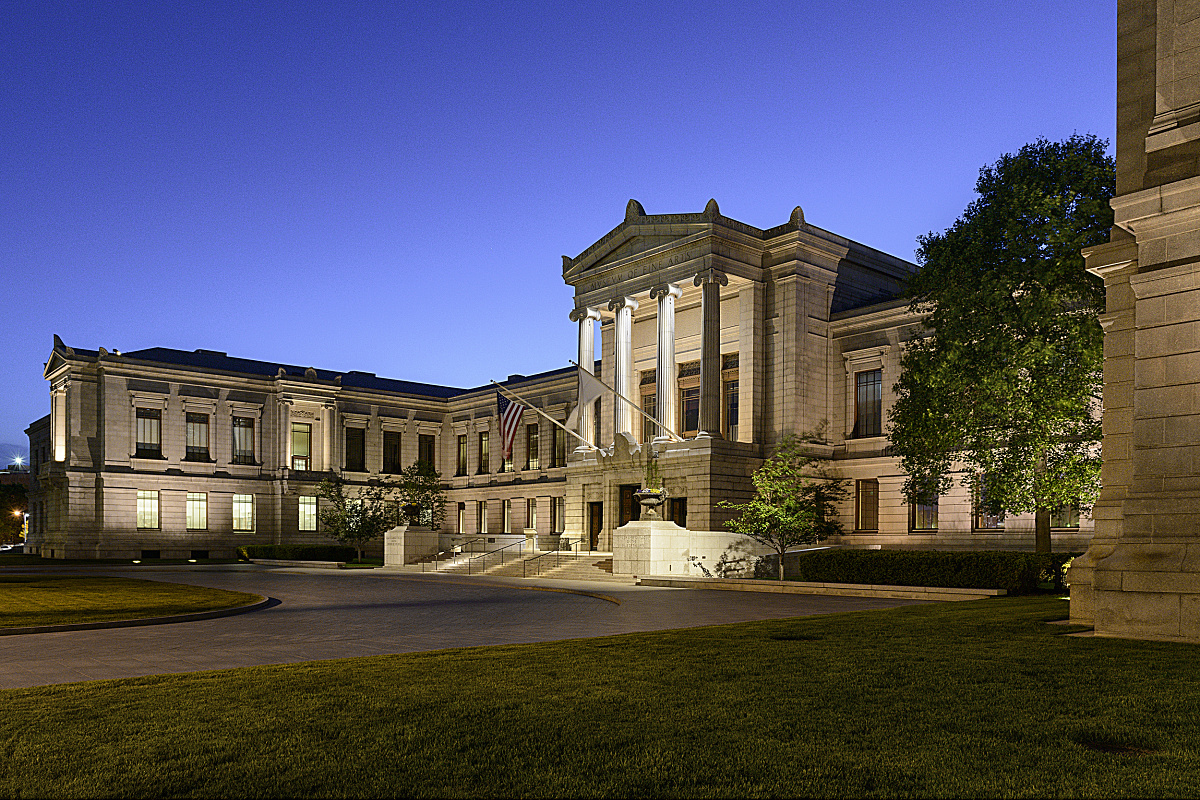 Museum of Fine Arts, Boston, illuminated by ERCO LED lighting for sensitive artworks.
