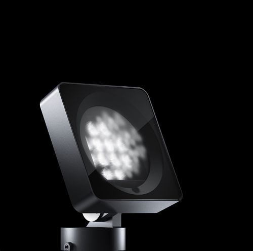 ERCO Kona XS spotlight for precise accent lighting outdoors.