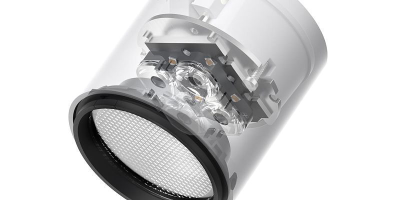 Pollux spotlight for accent lighting, showcasing efficient light distribution and excellent value.