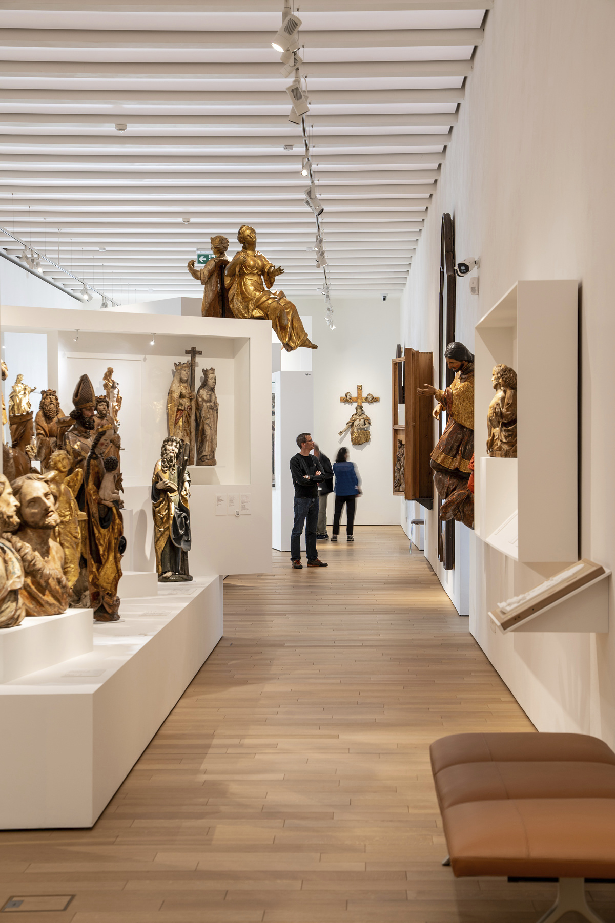 ERCO Eclipse spotlights illuminate art in the Slovak National Gallery, Bratislava.