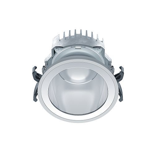 ERCO LED downlight for retrofitting old luminaires after the T5/T8 ban for efficient lighting.