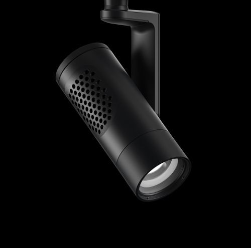 ERCO spotlight with Casambi Bluetooth control for wireless lighting management.