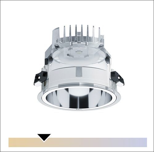 ERCO spotlight with Casambi Bluetooth control for flexible indoor lighting scenes.