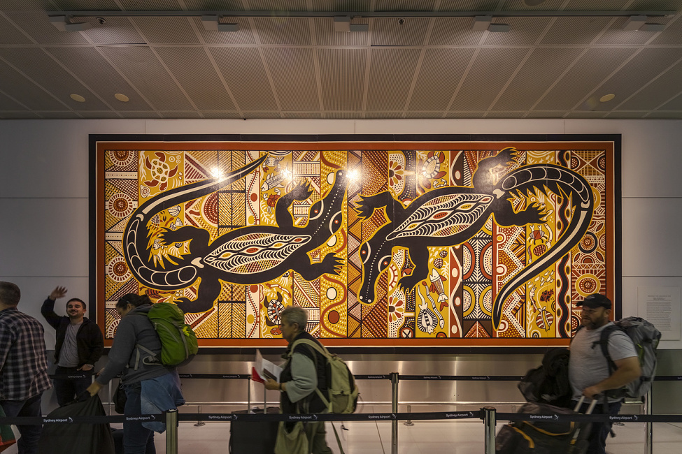 Kingsford Smith International Airport, Sydney – artwork 